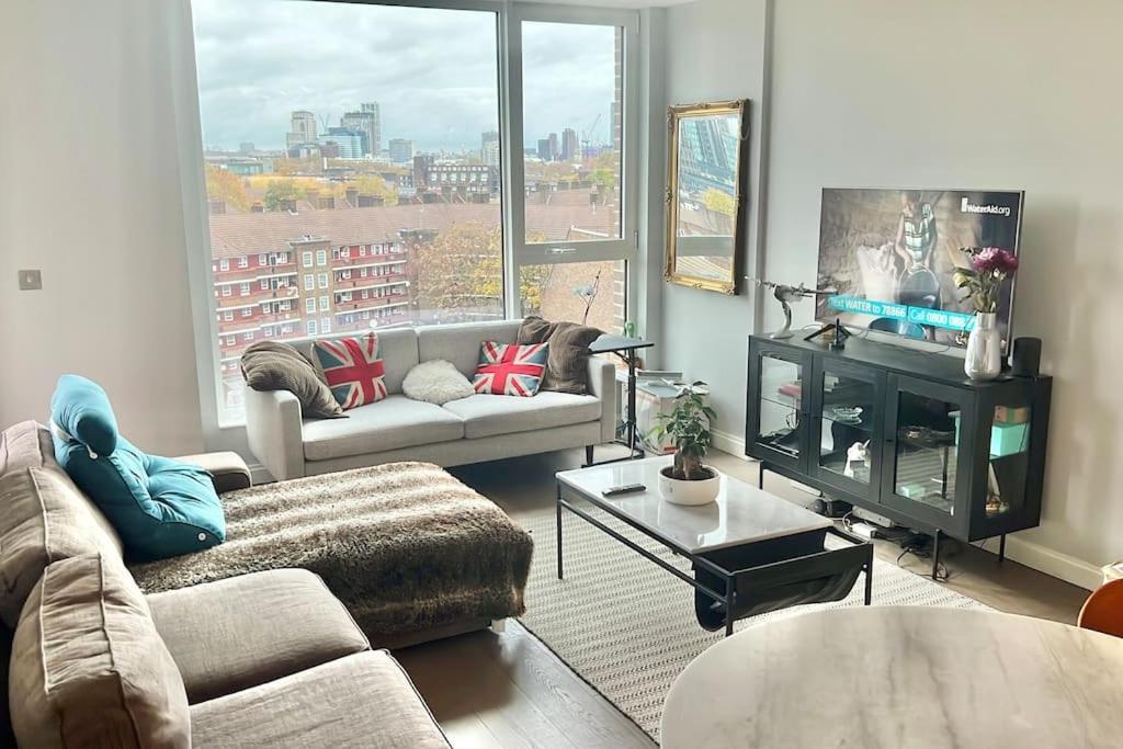 New Central 1Br Wstunning View, 5 Min Vauxhall St Londres Exterior foto
