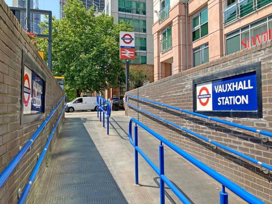 New Central 1Br Wstunning View, 5 Min Vauxhall St Londres Exterior foto